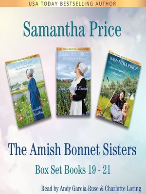 cover image of The Amish Bonnet Sisters Boxed Set Books 19--21 (The Unsuitable Amish Wedding, Her Amish Secret, Amish Harvest Mayhem
